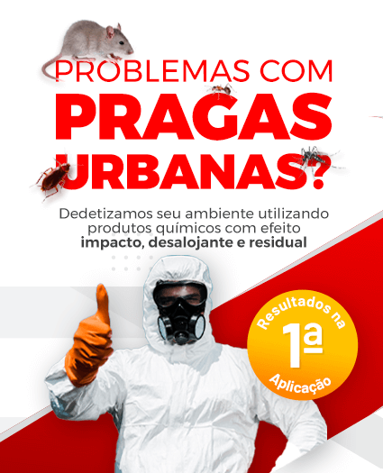 Problemas com pragas urbanas?