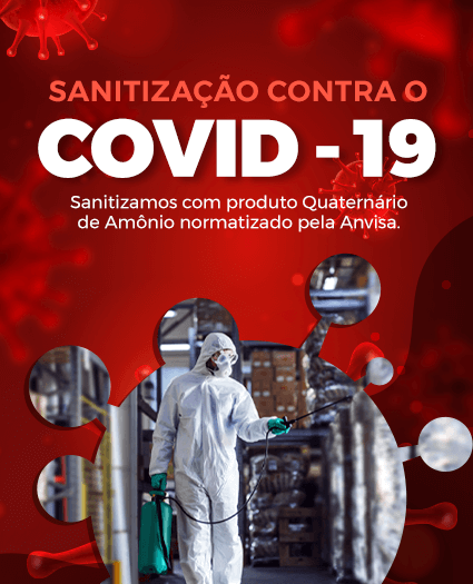 Sanitização contra o covid-19